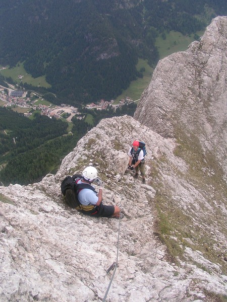 FERRATA FINANZIERI NA COLLAZ 2713 M